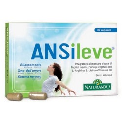 Naturando AnsiLeve integratore per rilassamento e umore 30 capsule