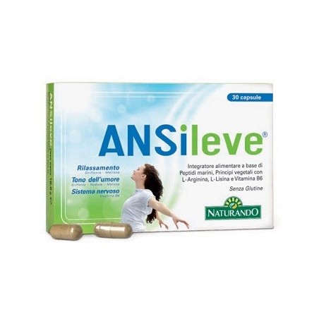 Naturando AnsiLeve integratore per rilassamento e umore 30 capsule Naturando AnsiLeve integratore per rilassamento e umore 30 capsule