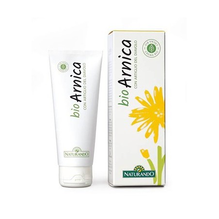 Naturando Bio Arnica con artiglio del diavolo crema lenitiva 75 ml Naturando Bio Arnica con artiglio del diavolo crema lenitiva 75 ml