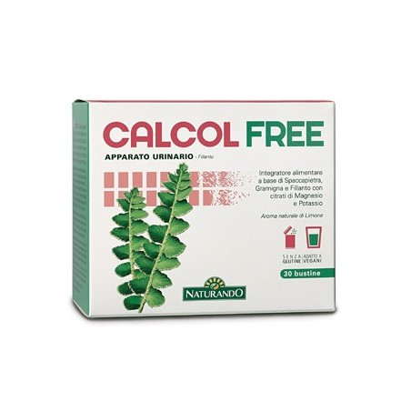 Naturando Calcol Free integratore per le vie urinarie 30 bustine Naturando Calcol Free integratore per le vie urinarie 30 bustine