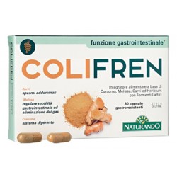 Naturando Colifren integratore per digestione e pancia gonfia 30 compresse