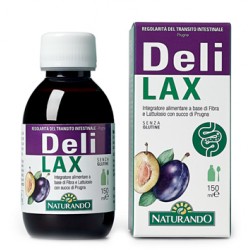 Naturando Deli Lax integratore con succo di prugna per transito intestinale 150 ml