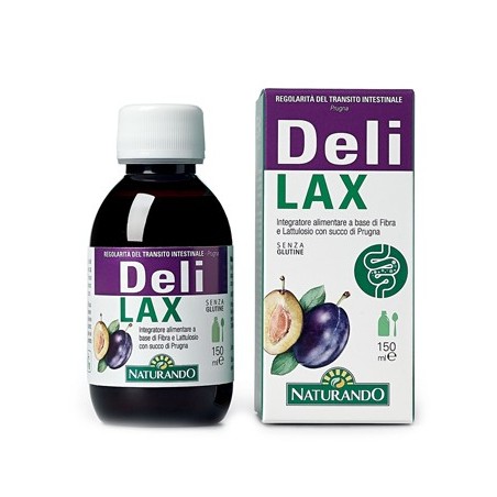 Naturando Deli Lax integratore con succo di prugna per transito intestinale 150 ml Naturando Deli Lax integratore con succo di prugna per transito intestinale 150 ml