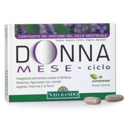 Naturando Donna Mese Ciclo integratore per disturbi mestruali 30 compresse
