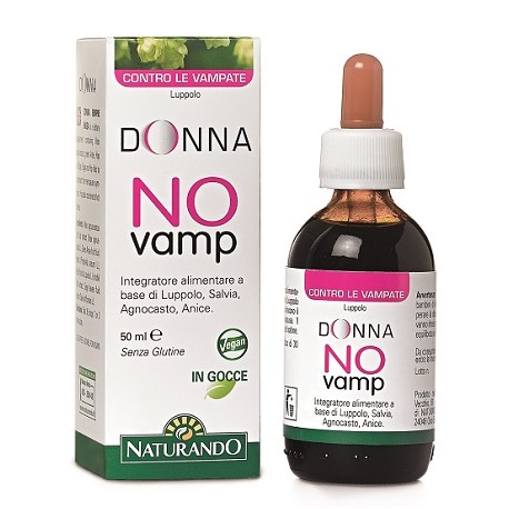 Naturando Donna No Vamp integratore per vampate in menopausa 50 ml