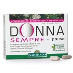Naturando Donna Sempre Pausa integratore per il benessere in menopausa 30 compresse