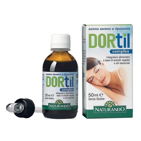 Naturando DorTil Complex integratore per il sonno 50 ml Naturando DorTil Complex integratore per il sonno 50 ml