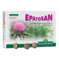 Naturando Epatosan integratore per il benessere del fegato 60 compresse