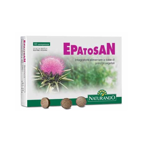 Naturando Epatosan integratore per il benessere del fegato 60 compresse