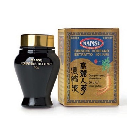 Naturando Mansu Estratto puro 100% di Ginseng coreano 30 g Naturando Mansu Estratto puro 100% di Ginseng coreano 30 g