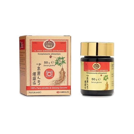 Naturando Il HWA Ginseng estratto integratore tonificante 50 g