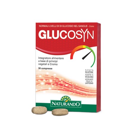 Naturando Glucosyn integratore per glicemia 30 compresse