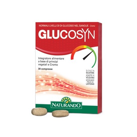 Naturando Glucosyn integratore per glicemia 30 compresse