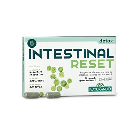 Naturando Intestinal Reset integratore depurativo intestinale 30 compresse Naturando Intestinal Reset integratore depurativo intestinale 30 compresse