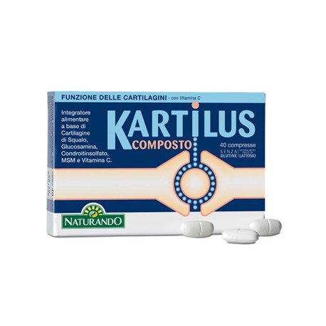 Solgar Kartilus Composto integratore per il benessere delle articolazioni 40 compresse