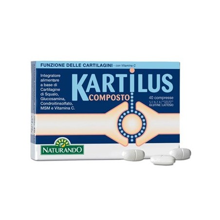 Solgar Kartilus Composto integratore per il benessere delle articolazioni 40 compresse Solgar Kartilus Composto integratore per il benessere delle articolazioni 40 compresse