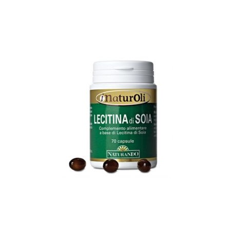 Naturando I NaturOli Lecitina di Soia integratore alimentare 70 capsule