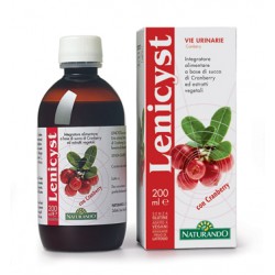 Naturando Lenicyst integratore vegetale per le vie urinarie 200 ml