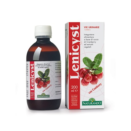 Naturando Lenicyst integratore vegetale per le vie urinarie 200 ml