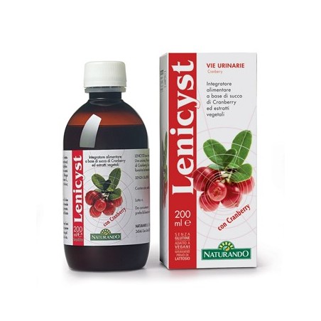 Naturando Lenicyst integratore vegetale per le vie urinarie 200 ml Naturando Lenicyst integratore vegetale per le vie urinarie 200 ml