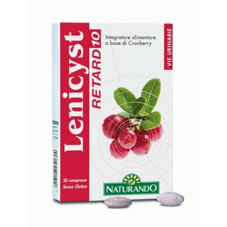 Naturando Lenicyst Retard 10 integratore per le vie urinarie 30 compresse Naturando Lenicyst Retard 10 integratore per le vie urinarie 30 compresse