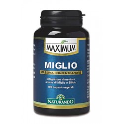 Naturando Maximum Miglio integratore per capelli e unghie 100 capsule