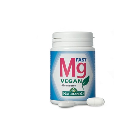 Naturando MG Fast Vegan integratore a base di magnesio 60 compresse