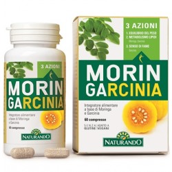 Naturando Moringarcinia integratore per peso corporeo 60 compresse