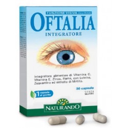 Naturando Oftalia integratore per il benessere della vista 30 capsule