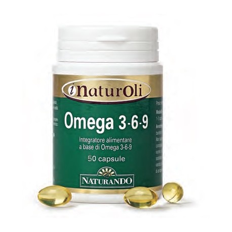 Naturando I NaturOli Omega 3-6-9 integratore antiossidante 50 capsule