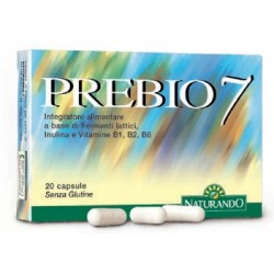 Naturando Prebio 7 integratore di fermenti lattici per flora intestinale 20 capsule