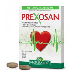 Naturando Prexosan integratore vegetale per pressione sanguigna 30 compresse