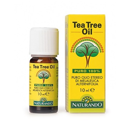 Naturando Tea Tree Oil Olio di melaleuca puro al 100% 10 ml Naturando Tea Tree Oil Olio di melaleuca puro al 100% 10 ml