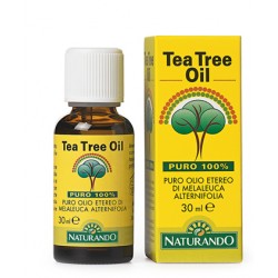 Naturando Tea Tree Oil Olio di melaleuca puro al 100%  30 ml