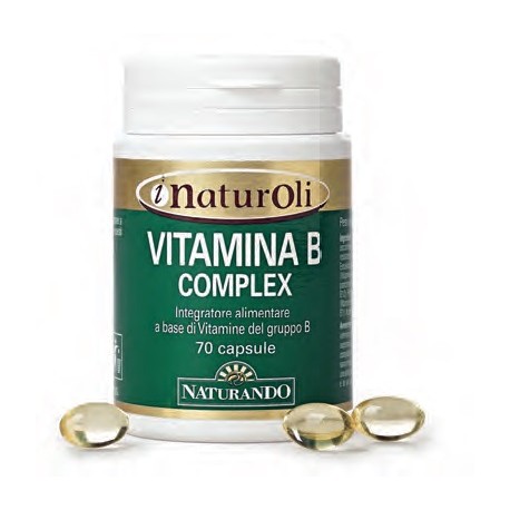 Naturando I NaturOli Vitamina B Complex integratore di vitamina B 70 capsule