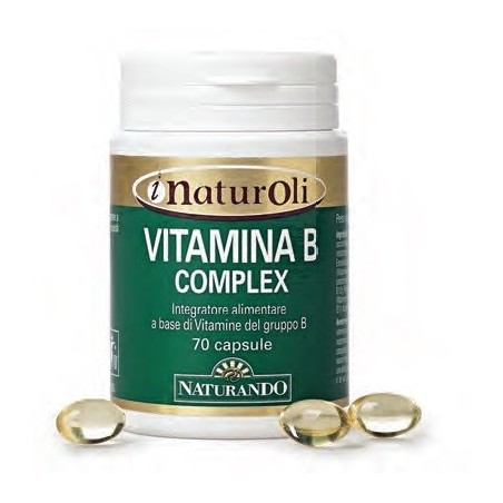 Naturando I NaturOli Vitamina B Complex integratore di vitamina B 70 capsule Naturando I NaturOli Vitamina B Complex integratore di vitamina B 70 capsule