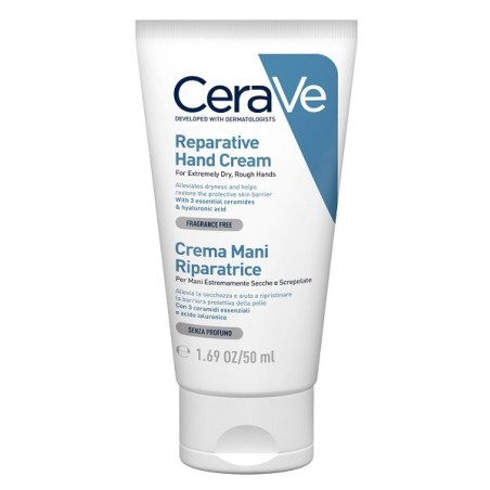 CeraVe Crema riparatrice mani estremamente secche e screpolate 50 ml CeraVe Crema riparatrice mani estremamente secche e screpolate 50 ml