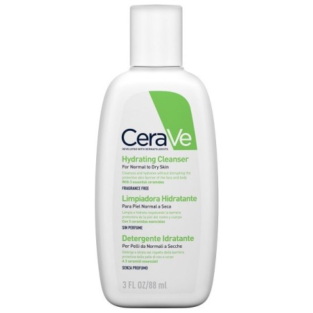 CeraVe Detergente idratante viso e corpo pelle da normale a secca 88 ml CeraVe Detergente idratante viso e corpo pelle da normale a secca 88 ml