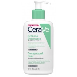 CeraVe Schiuma detergente viso pelli normali e grasse 235 ml