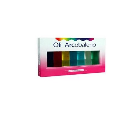 Erboristeria Magentina Set Mini Arcobaleno olii per fito-aroma-cromoterapia 7x12 ml Erboristeria Magentina Set Mini Arcobaleno olii per fito-aroma-cromoterapia 7x12 ml