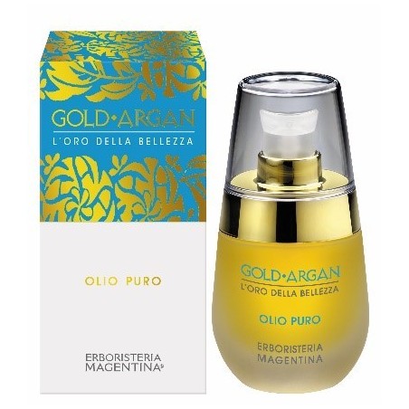 Erboristeria Magentina Gold Argan Olio puro per pelle giovane e luminosa 30 ml Erboristeria Magentina Gold Argan Olio puro per pelle giovane e luminosa 30 ml
