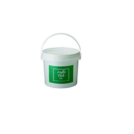 Erboristeria Magentina Argilla verde fine per trattamenti viso corpo 1 kg