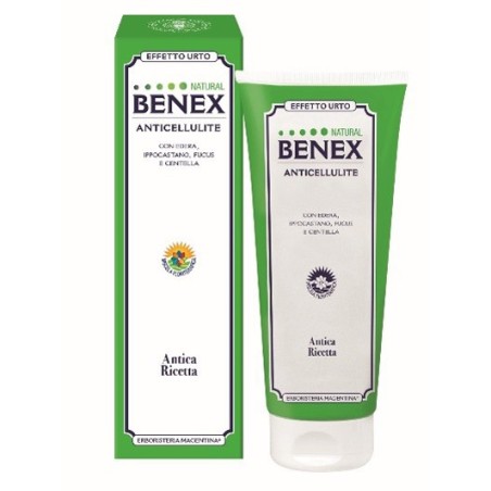 Erboristeria Magentina Natural Benex anticellulite crema antica ricetta 200 ml Erboristeria Magentina Natural Benex anticellulite crema antica ricetta 200 ml