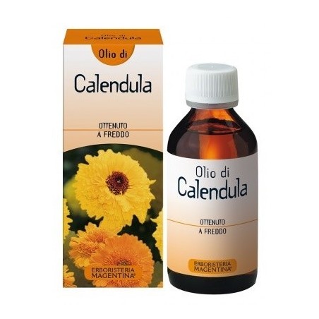 Erboristeria Magentina Olio di Calendula per pelli arrossate 100 ml Erboristeria Magentina Olio di Calendula per pelli arrossate 100 ml
