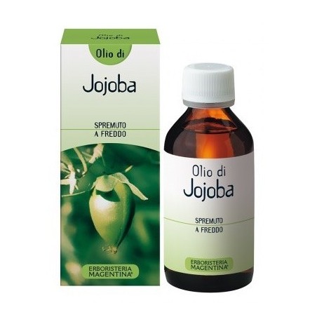 Erboristeria Magentina Olio di Jojoba idratante lenitivo per il corpo 100 ml Erboristeria Magentina Olio di Jojoba idratante lenitivo per il corpo 100 ml