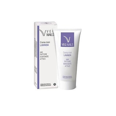 Erboristeria Magentina Veg Nails Crema mani rigenerante alla lavanda 75 ml Erboristeria Magentina Veg Nails Crema mani rigenerante alla lavanda 75 ml