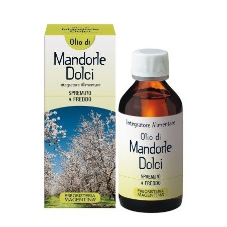 Erboristeria Magentina Olio vegetale di mandorle dolci per smagliature 100 ml Erboristeria Magentina Olio vegetale di mandorle dolci per smagliature 100 ml
