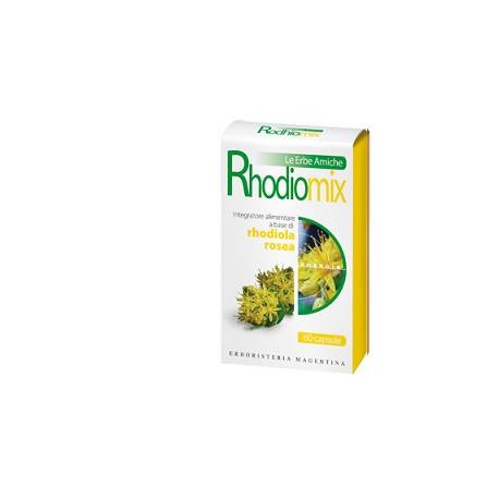 Erboristeria Magentina Rhodiomix integratore per il benessere mentale 60 capsule