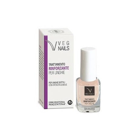 Erboristeria Magentina Veg Nails Trattamento rinforzante per unghie 10 ml