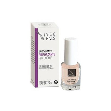 Erboristeria Magentina Veg Nails Trattamento rinforzante per unghie 10 ml Erboristeria Magentina Veg Nails Trattamento rinforzante per unghie 10 ml